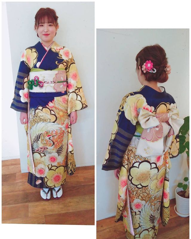 成人式・卒業式の着付けとヘアアレンジ対応も