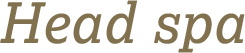 Head spa
